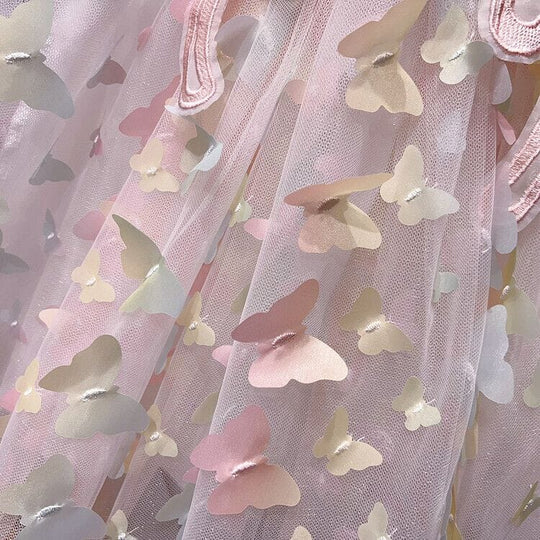 Ala de Mariposa colorida del Vestido de los Niños