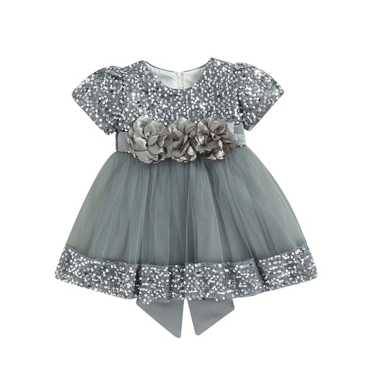 Vestido Infantil Paitê y Flores