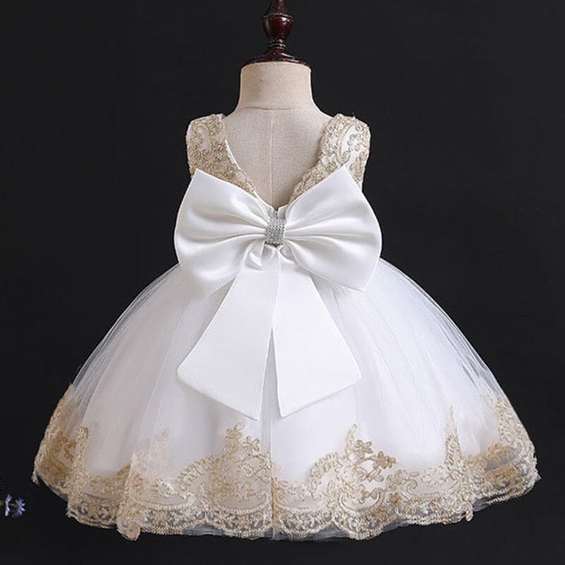 Vestido Infantil de Encaje Princesa Encaje
