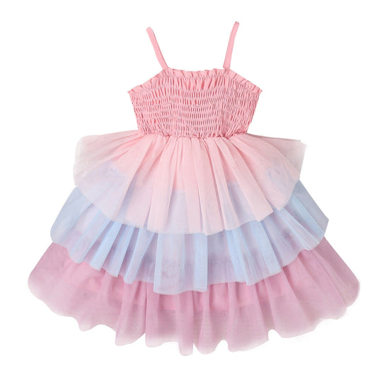 Vestido Infantil Tul Babadinhos