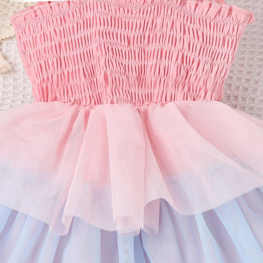 Vestido Infantil Tul Babadinhos