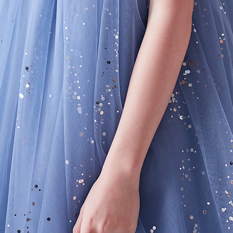 Vestido Infantil Tul Glitter