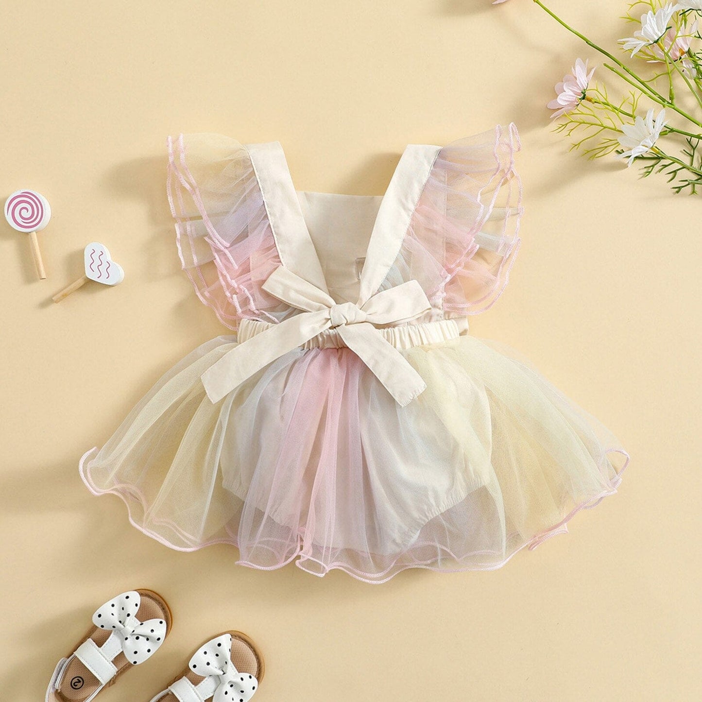 Vestido Infantil de Tul