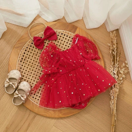 Body Infantil Estrellas de Navidad