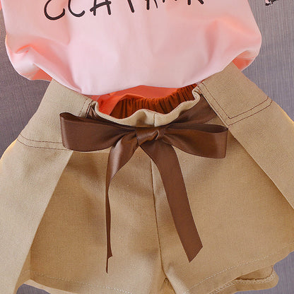 Conjunto Infantil de Verano para Mujer