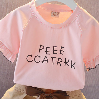 Conjunto Infantil de Verano para Mujer