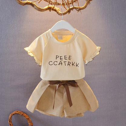 Conjunto Infantil de Verano para Mujer