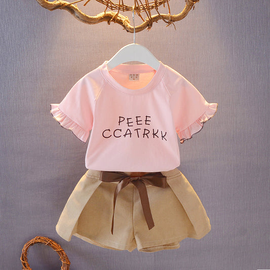 Conjunto Infantil de Verano para Mujer