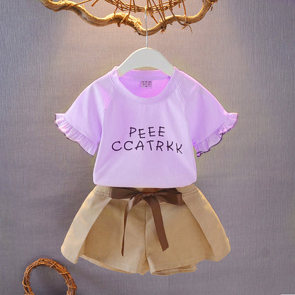 Conjunto Infantil de Verano para Mujer