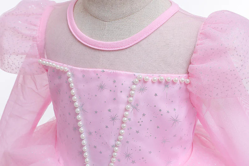 Vestido Infantil Princesa Perla