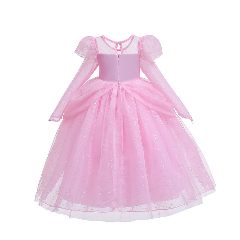 Vestido Infantil Princesa Perla