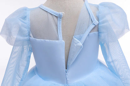Vestido Infantil Princesa Perla