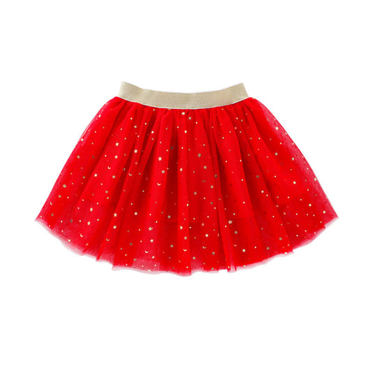 Falda Infantil Tul Estrellas