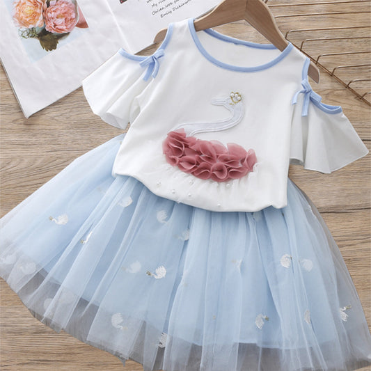 Conjunto Infantil Patito y Tul