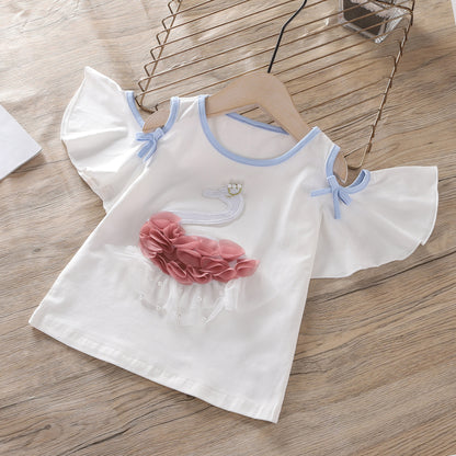 Conjunto Infantil Patito y Tul