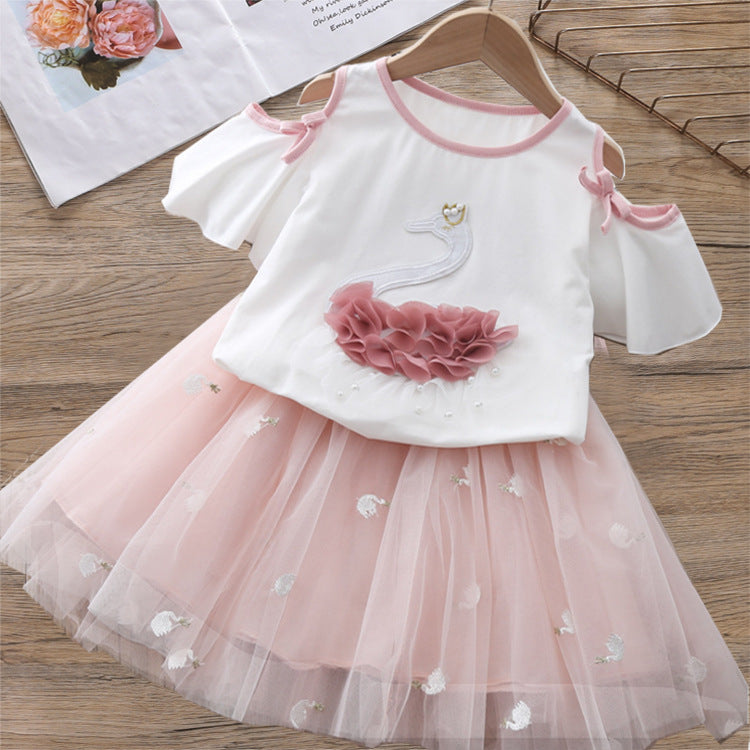 Conjunto Infantil Patito y Tul
