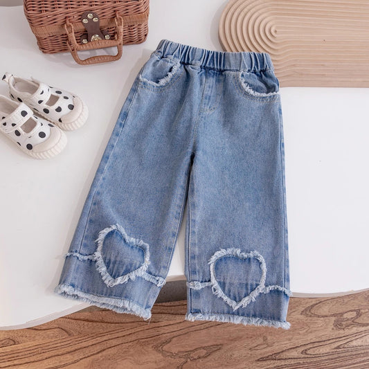 Pantalones Infantiles Corazones