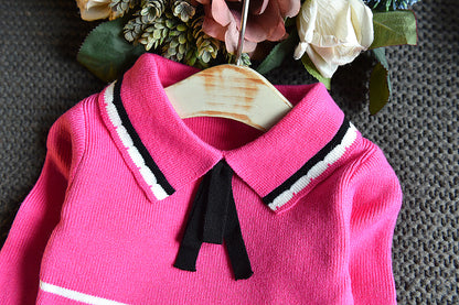 Vestido infantil de punto Golinha