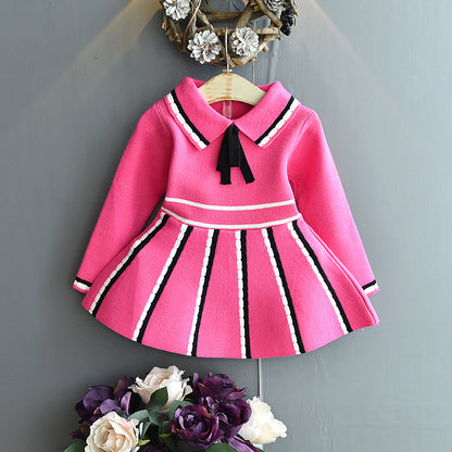 Vestido infantil de punto Golinha
