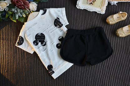 Conjunto infantil de ratoncita para niñas