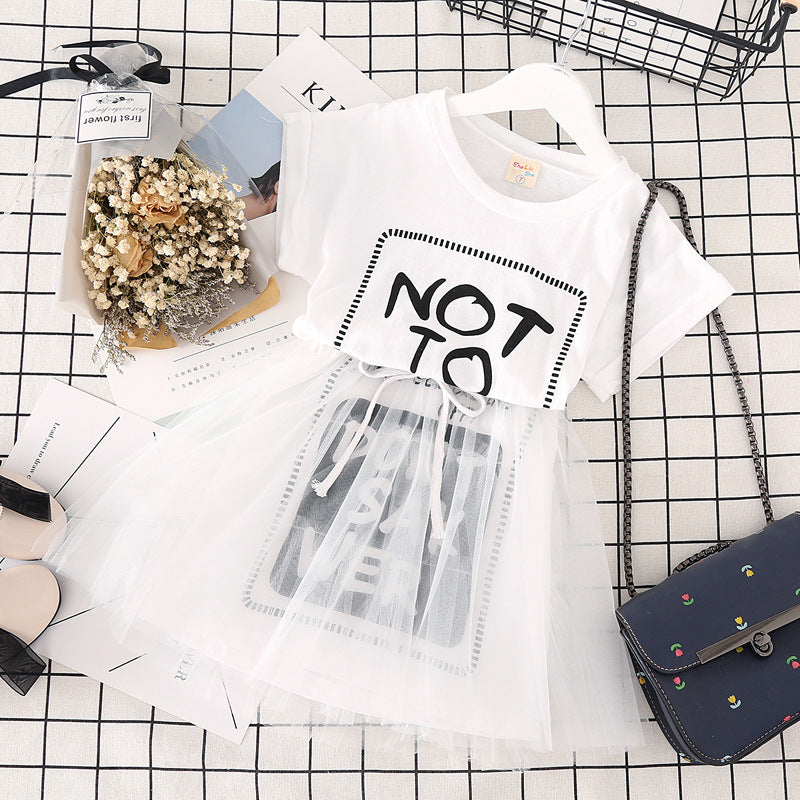 Vestido Infantil de Tul NOT