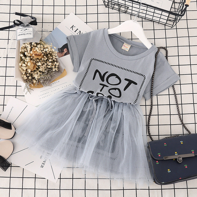 Vestido Infantil de Tul NOT