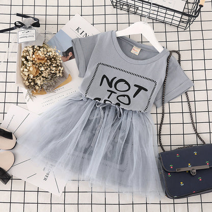 Vestido Infantil de Tul NOT