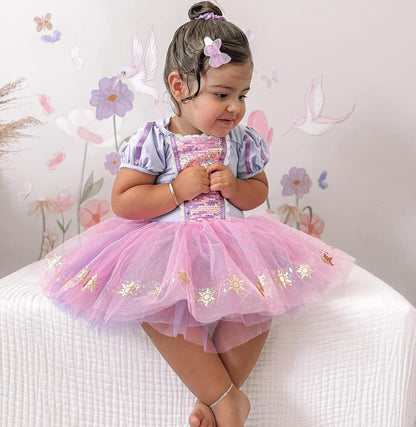 Vestido Princesa Estrellitas