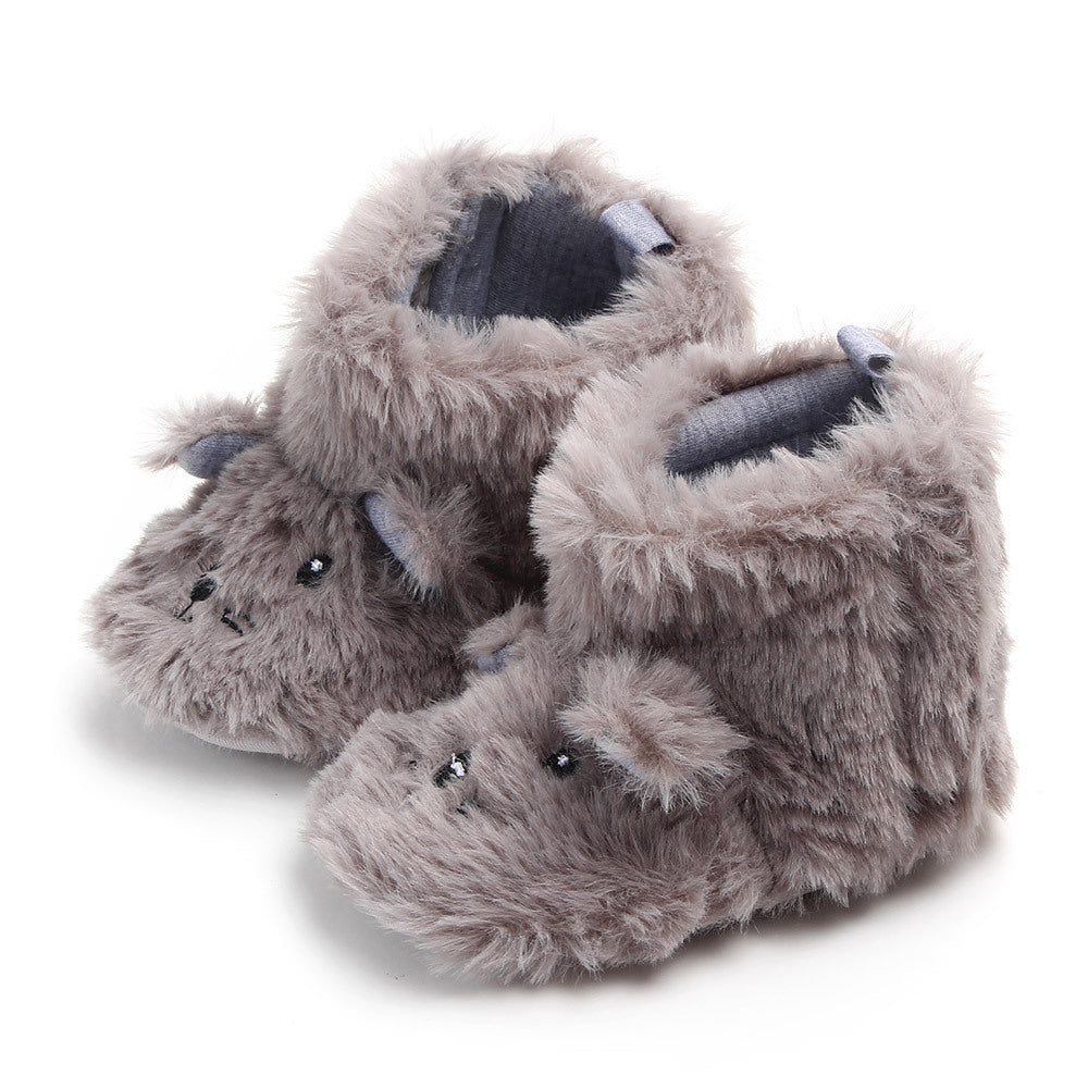 Botas Peludas de Invierno para Niños