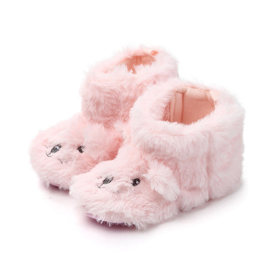 Botas Peludas de Invierno para Niños