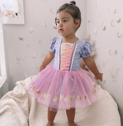 Vestido Princesa Estrellitas
