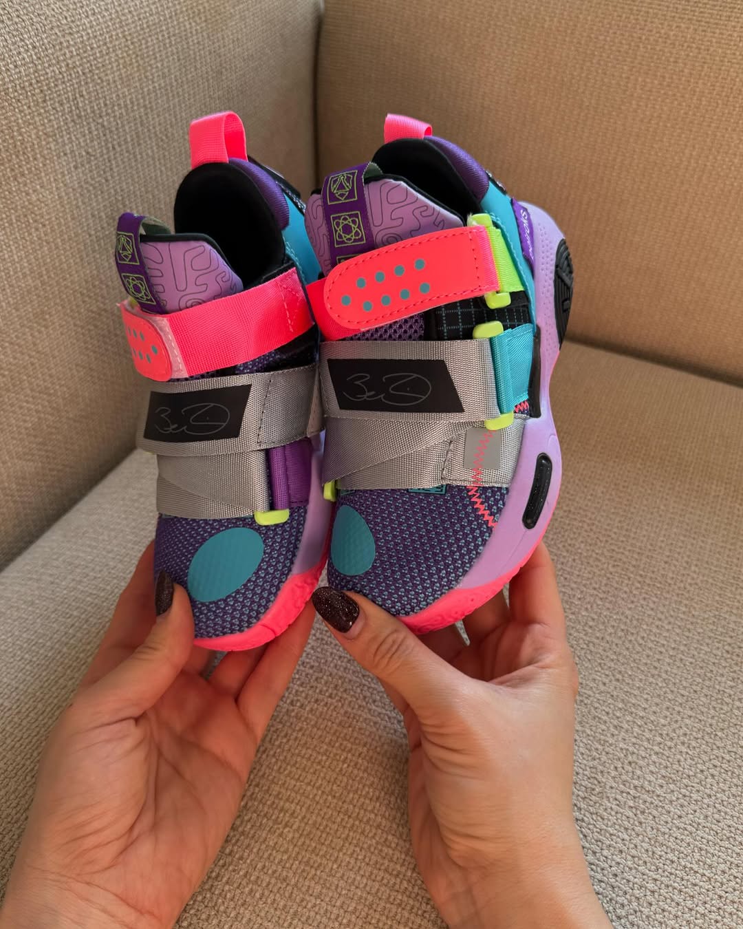 Zapatillas Infantil Colores con Velcro