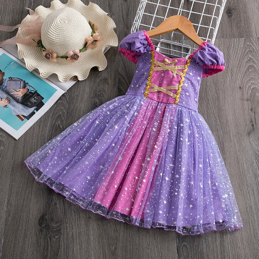 Vestido Princesa Estrellitas