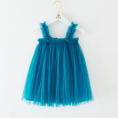 Vestido de tul infantil