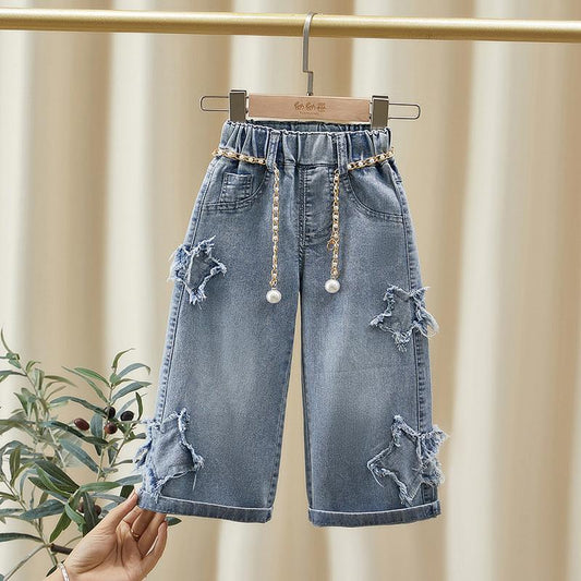 Pantalones Jeans Infantiles Estrellas