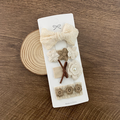 Kit de Clips de Flores Delicadas