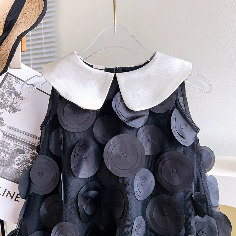 Vestido infantil negro