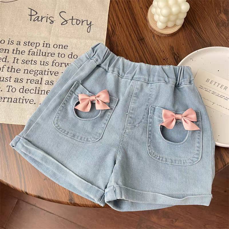 Bermudas Lazos jenas para Niñas