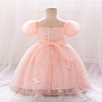 Vestido de Fiesta Infantil Mariposa