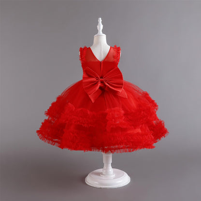 Vestido de Fiesta Infantil Tul Perla