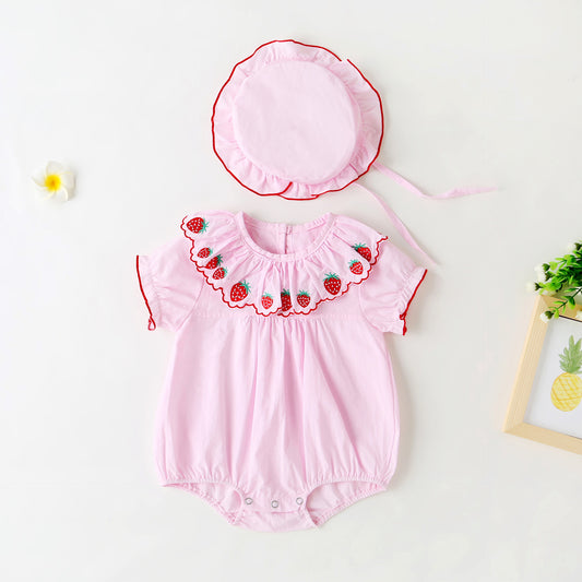 Body Infantil Mujer Fresas