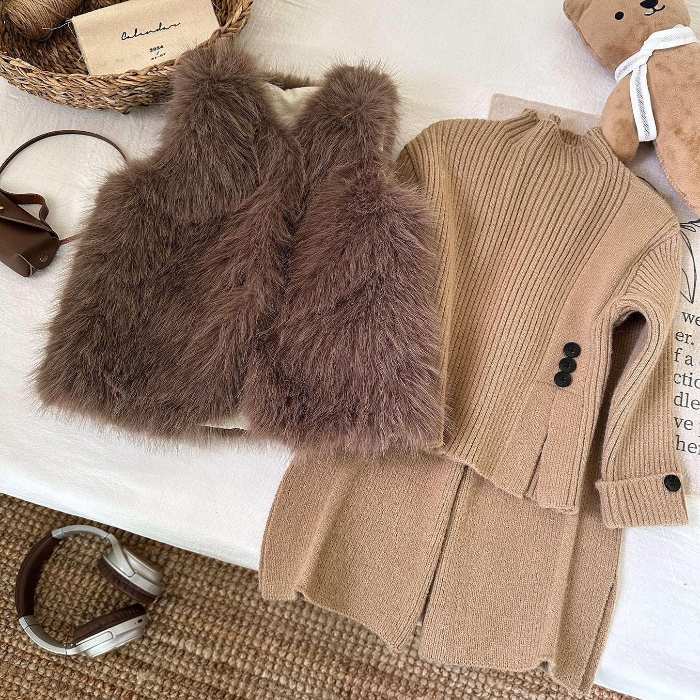 Conjunto Infantil 3 Piezas Invierno Pelitos