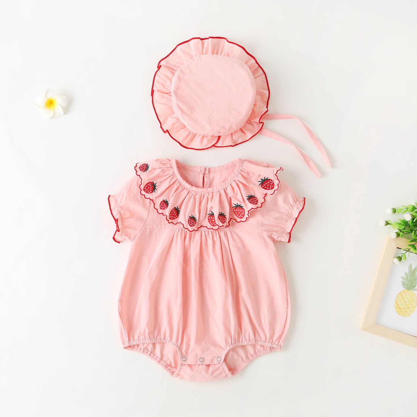 Body Infantil Mujer Fresas