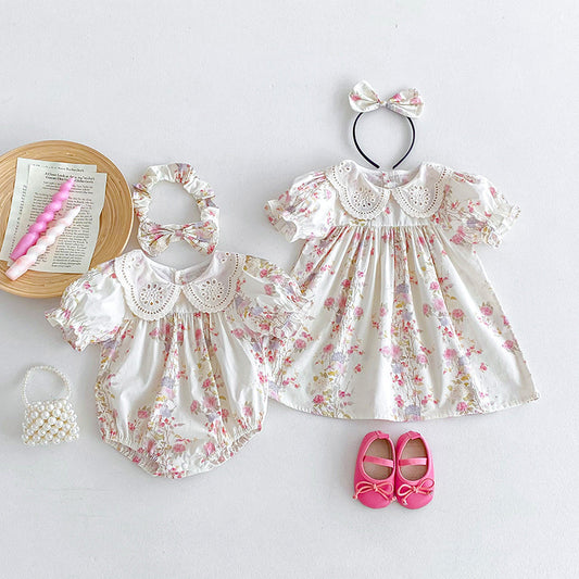Florzinhas Body Infantil Mujer