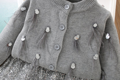 Conjunto Infantil Mujer Lentejuelas