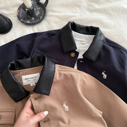 Chaqueta tipo Polo con Bolsillos para Niño