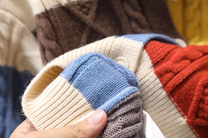 Suéter de Punto Colorido para Niños