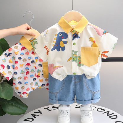 Conjunto de Polo y Jeans para Niño