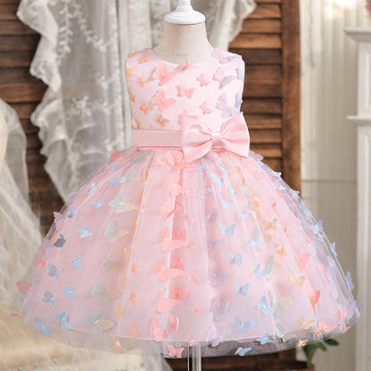 Vestido Infantil Mariposa