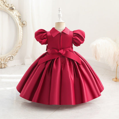 Vestido de fiesta de encaje princesa